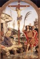 La Crucifixion avec Sts Jerome et Christopher Renaissance Pinturicchio